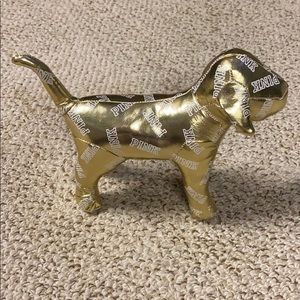 PINK Victoria’s Secret Gold Dog